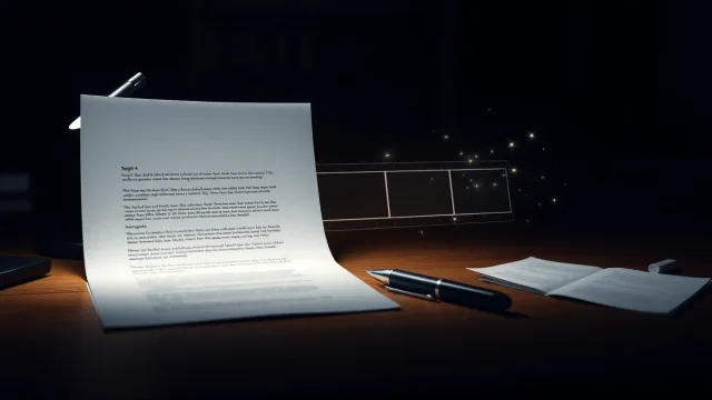 AI Script Writer feature preview